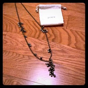 J. Crew cluster pendant necklace